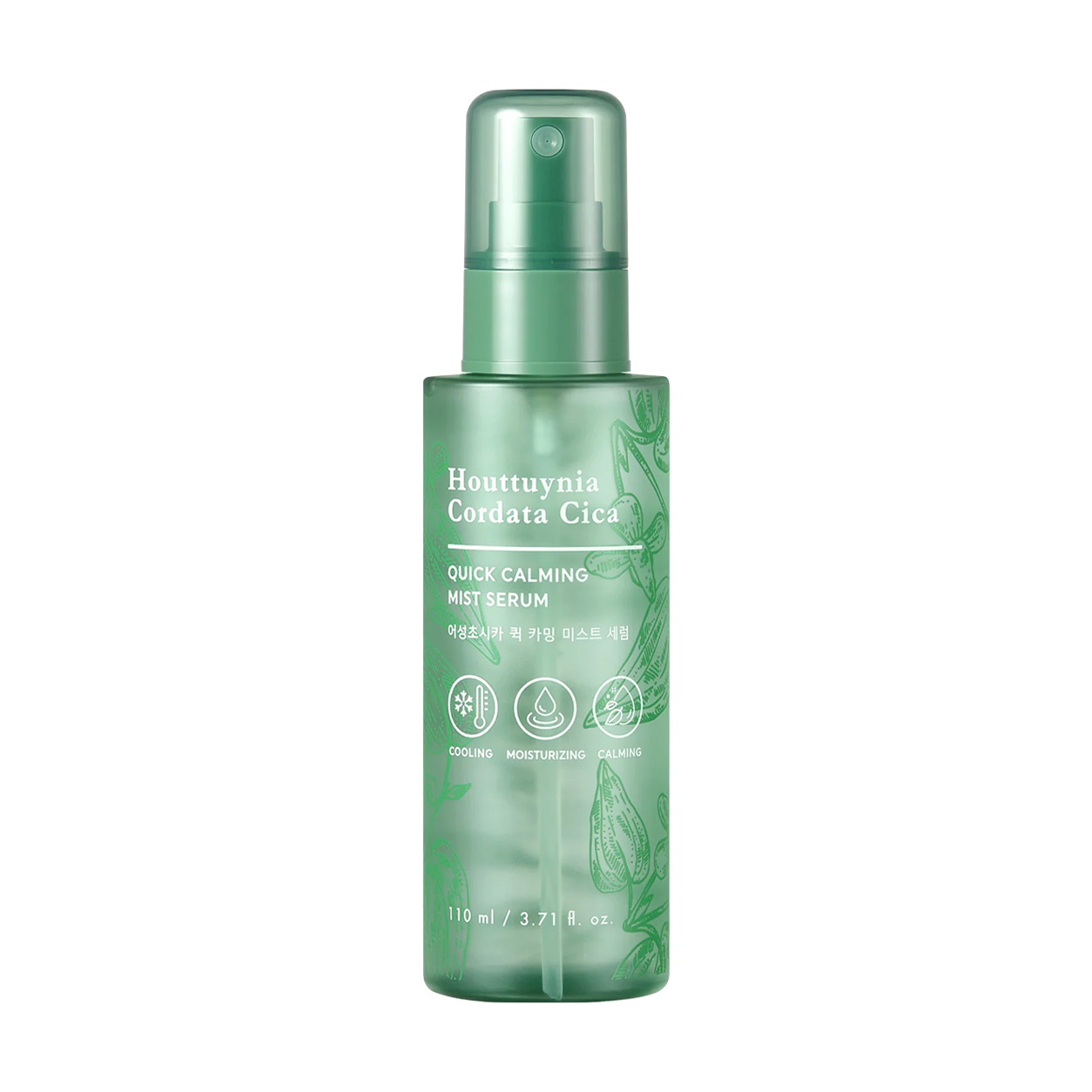 Сироватка-міст для обличчя Tony Moly Houttuynia Cordata Cica Quick Calming Mist Serum, 110 мл