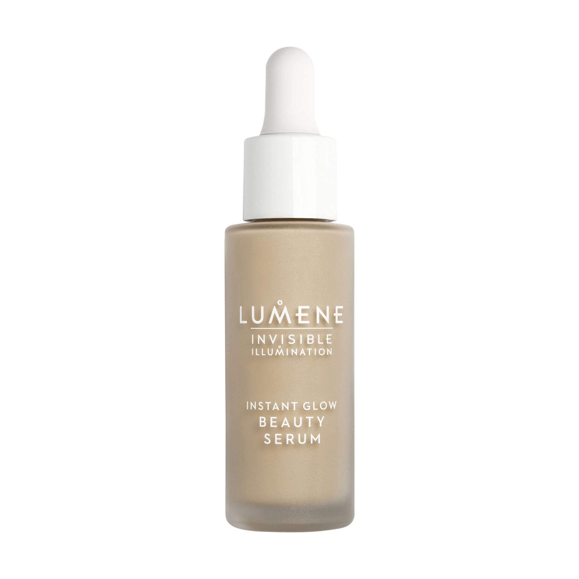 Зволожувальна сироватка-флюїд для обличчя Lumene Invisible Illumination Instant Glow Beauty Serum з тонувальним ефектом, Universal Medium, 30 мл